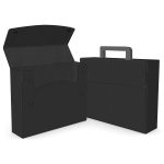 Custom Medium Portfolio Briefcase Style w/ Velcro (12.25"x9.5"x3") - 9