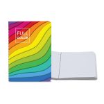 Custom 3.5" x 5" Full Color Commuter Sticker Journal - 2