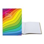 Custom 5" x 7" Full Color Commuter Sticker Journal - 2