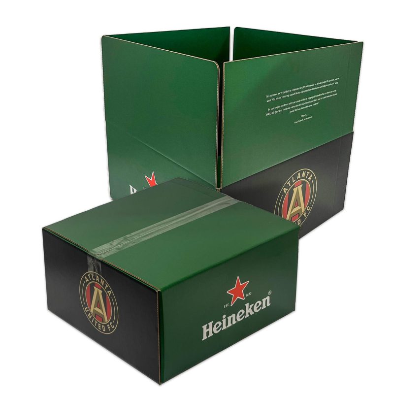 Custom Full Color B-Flute Shipmaster Box Large Size 16.5" x 12.25" x 5"