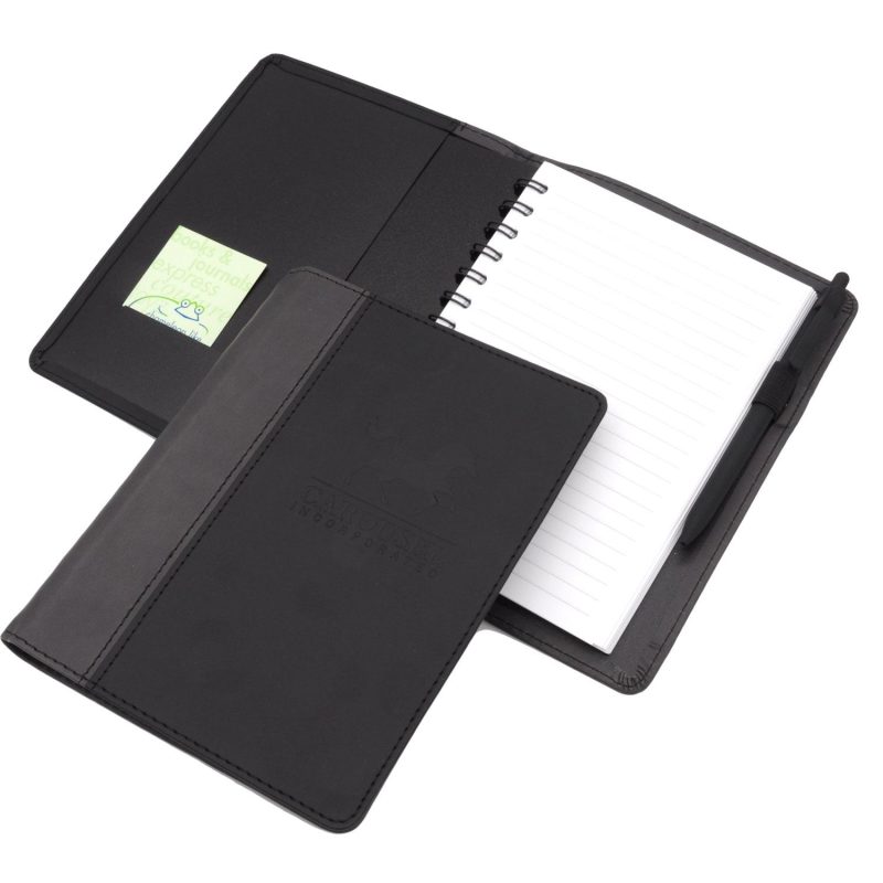 Custom 5" x 7" Refillable Market St. Spiral Journal Notebook - 5