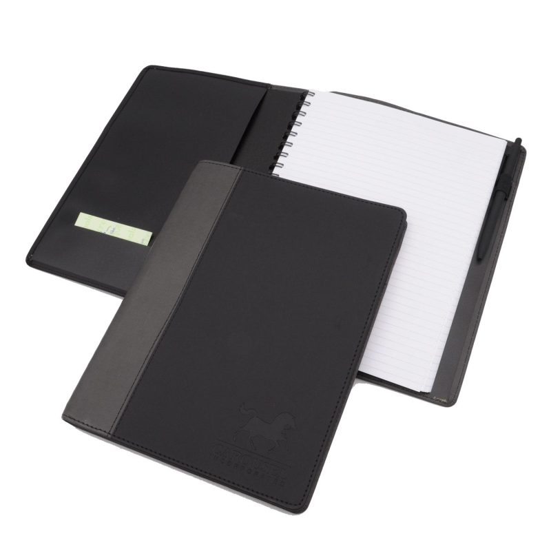 Custom 8" x 10.5" Refillable Market St. Spiral Journal Notebook - 5